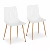 Krzesło białe 2 sztuki