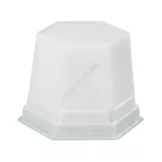 Renfert Geo Snow-white L - wosk do modelowania, biały transparentny - 75 g