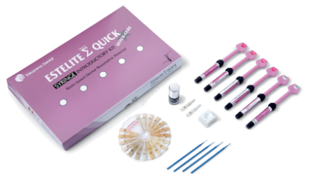 Estelite Sigma Quick Intro Kit 6 x 3,8g Tokuyama Dental + 1op C-Pilot VDW