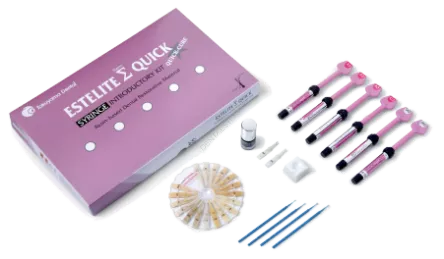 Estelite Sigma Quick Intro Kit 6 x 3,8g Tokuyama Dental + 1op C-Pilot VDW