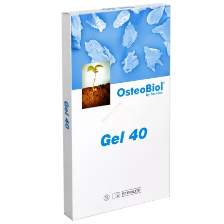 OsteoBiol Gel 40 - matryca kolagenowa typu I i III - strzykawka 0,5 CC