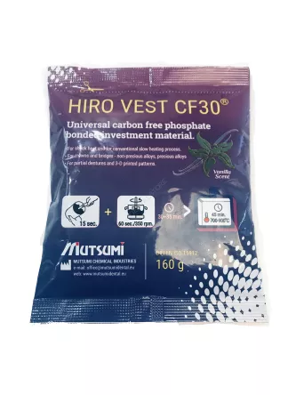 Hiro Vest CF 30 25x160g + 1L płyn